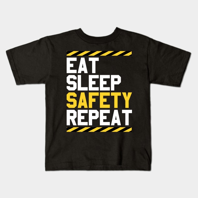 OSH Safety Officer Kids T-Shirt by reyzo9000